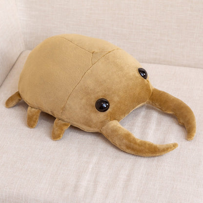 Brown Kawaii Dung Beetles Plushies