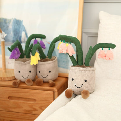Fuzzy Fella Flower Pot Plush