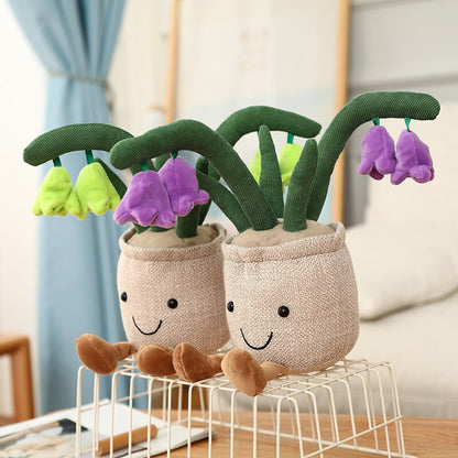 Fuzzy Fella Flower Pot Plush