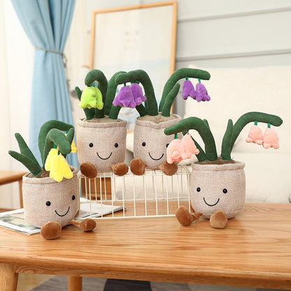 Fuzzy Fella Flower Pot Plush