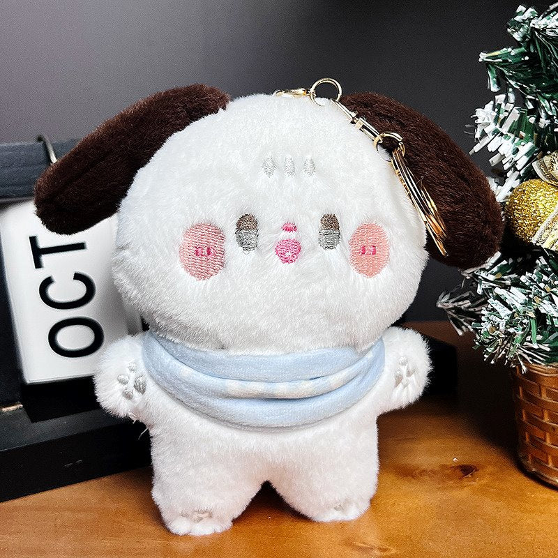 Bulldog Sirius Buddies Plush Matching Keyring