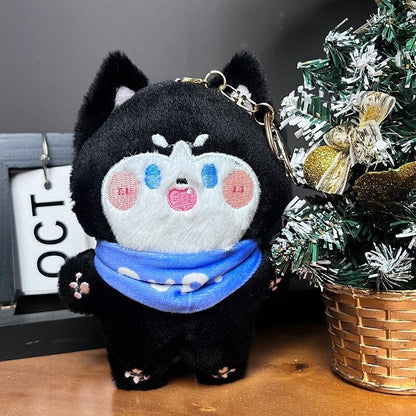 Bulldog Sirius Buddies Plush Matching Keyring