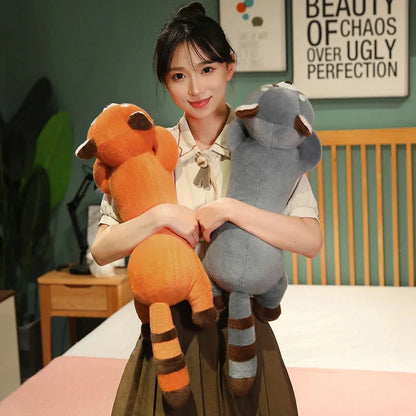 Bushy and Buster the Lying Raccoon Plushies