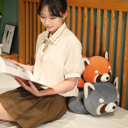 Bushy and Buster the Lying Raccoon Plushies