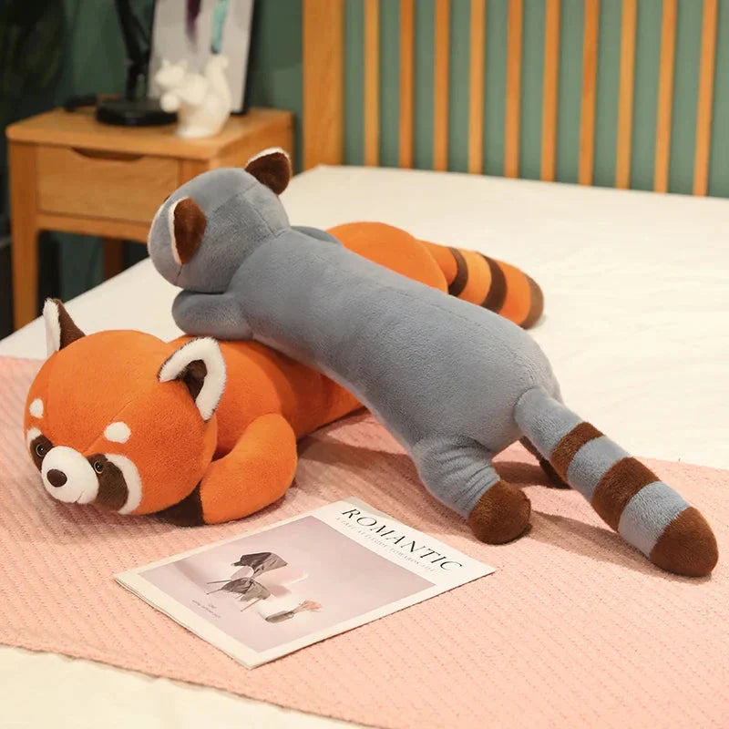 Bushy and Buster the Lying Raccoon Plushies