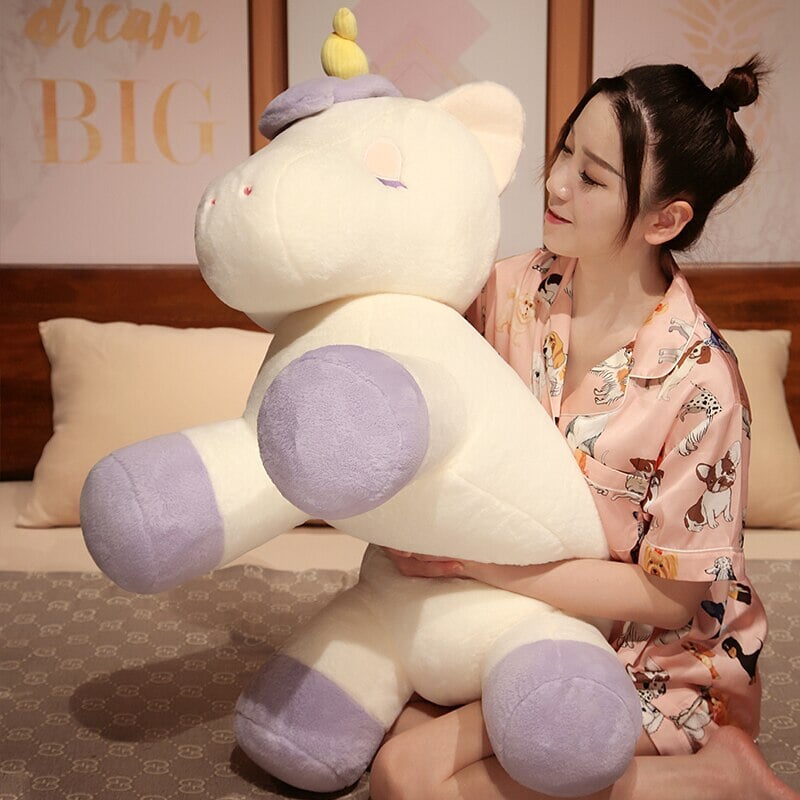 Buttercup and Cloudberry the Fluffy Unicorns