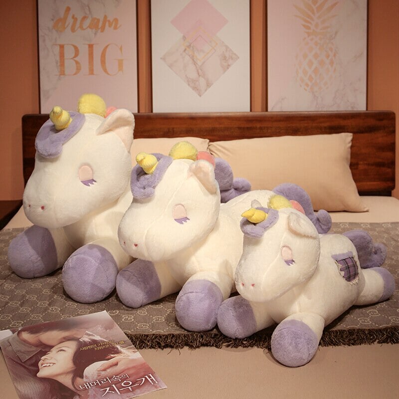 Buttercup and Cloudberry the Fluffy Unicorns