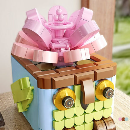 Cactus Succulent Animal Plant Pots Building Sets