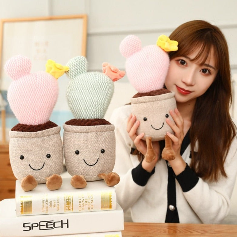 Cactus Succulent Pot Plant Plushie