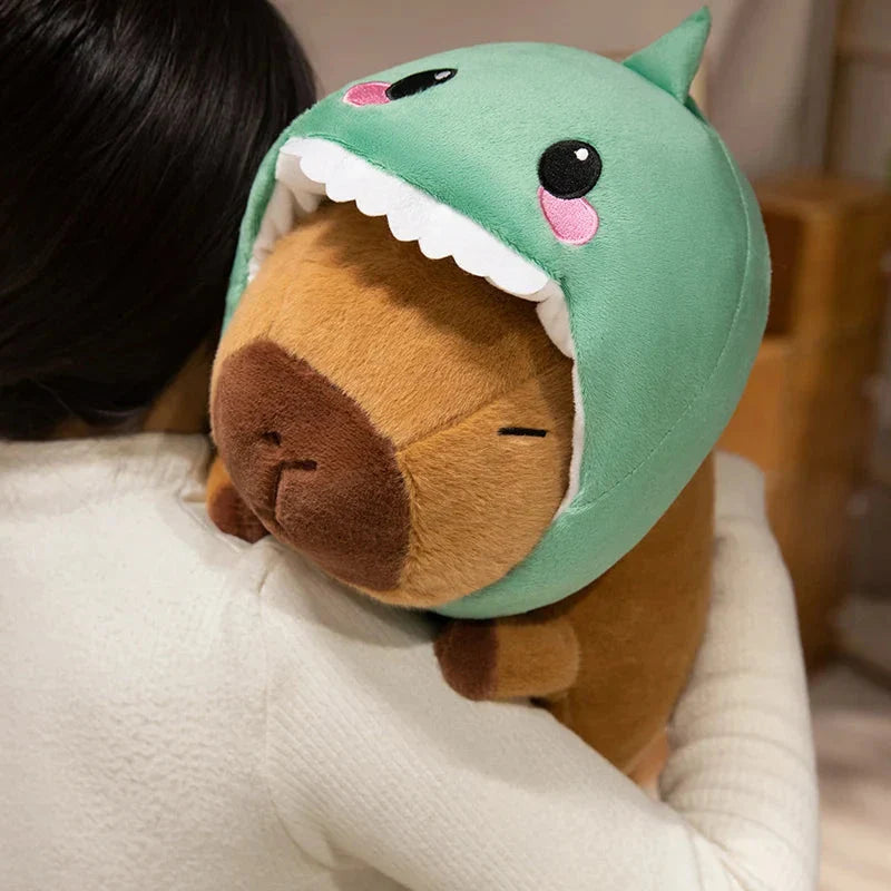 Capybara Animal Cosplay Hat Plushies