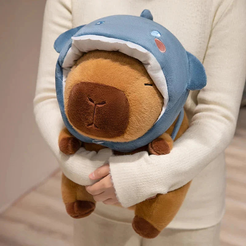 Capybara Animal Cosplay Hat Plushies