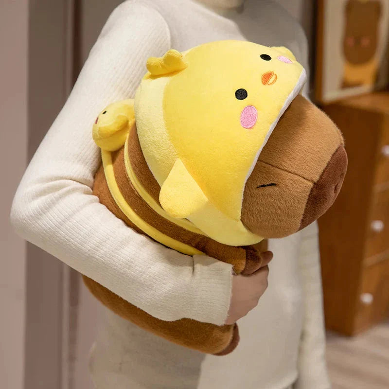 Capybara Animal Cosplay Hat Plushies
