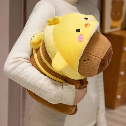 Capybara Animal Cosplay Hat Plushies