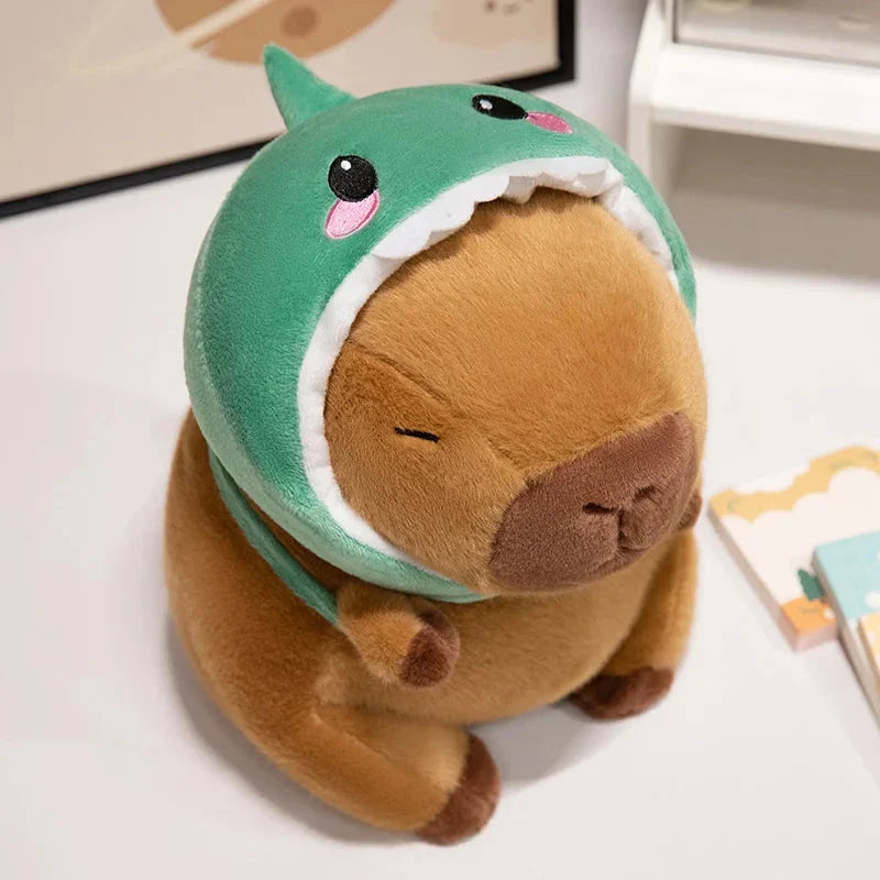 Capybara Animal Cosplay Hat Plushies