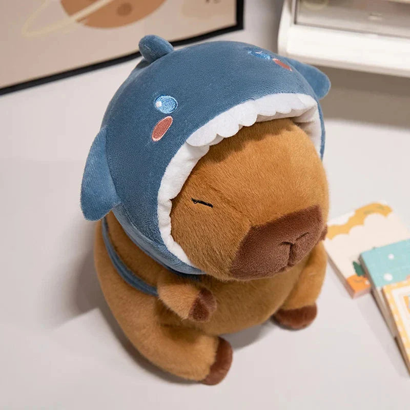 Capybara Animal Cosplay Hat Plushies