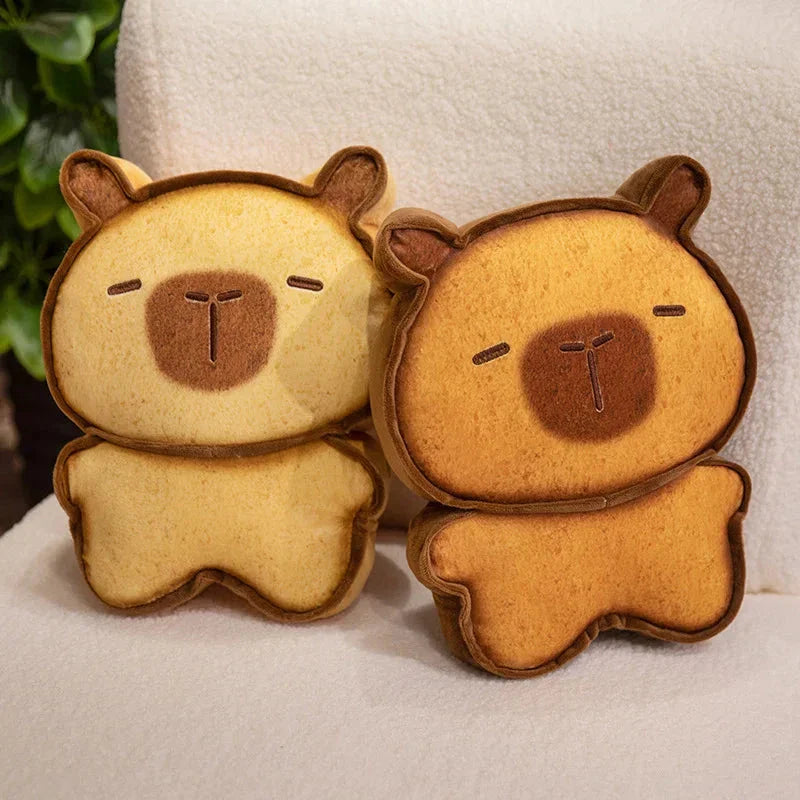 Capybara Bread Cookie Toasted Plushies