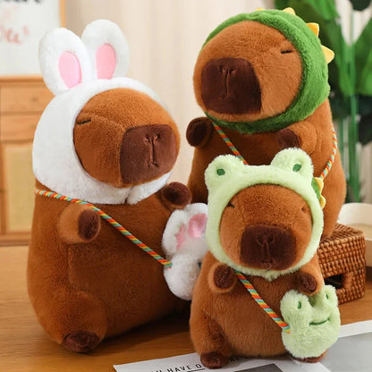 Capybara Frog Besties Costume Plush