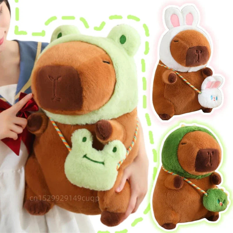 Capybara Frog Besties Costume Plush