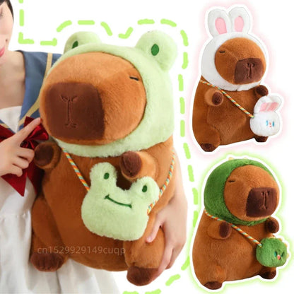 Capybara Frog Besties Costume Plush