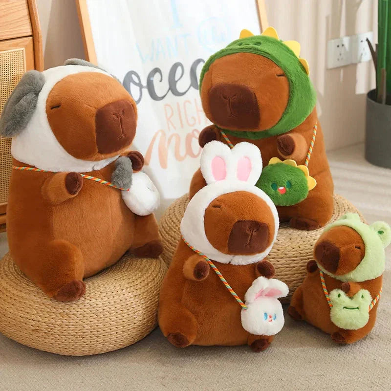 Capybara Frog Besties Costume Plush