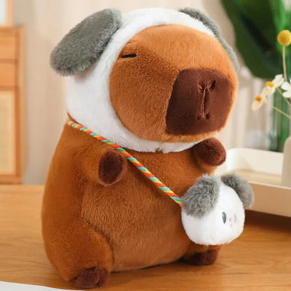 Capybara Frog Besties Costume Plush