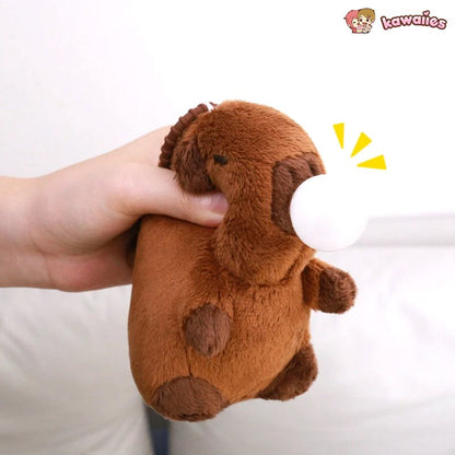 Capybara Keychain Pendant Plush