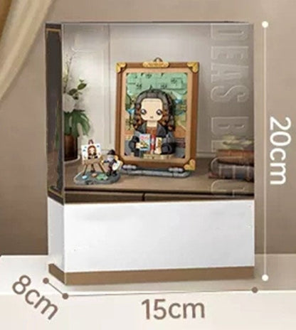 Caricature Famous Paintings Micro Building Blocks