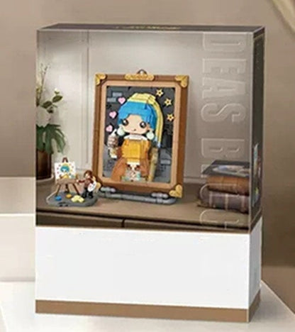 Caricature Famous Paintings Micro Building Blocks