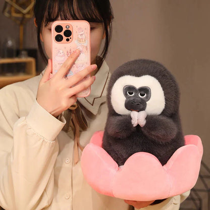 Carys the Cute Colobus Monkey Plushie