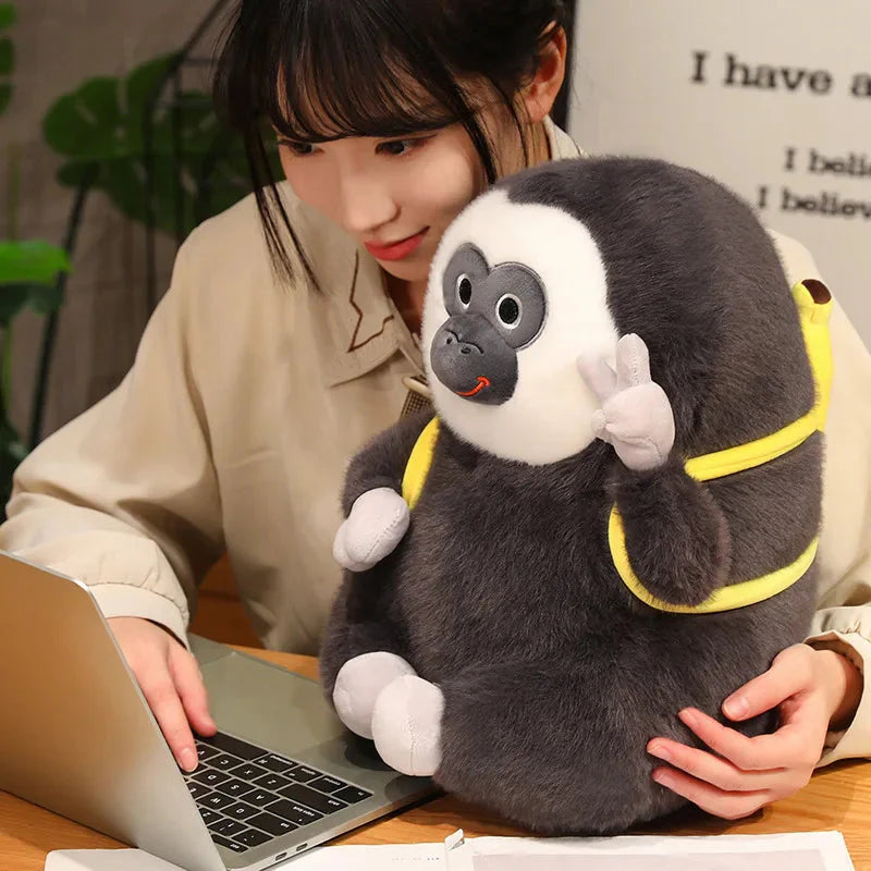 Carys the Cute Colobus Monkey Plushie