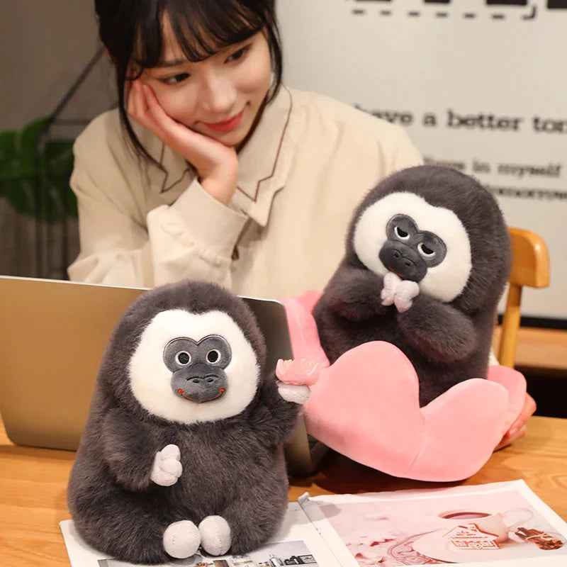 Carys the Cute Colobus Monkey Plushie