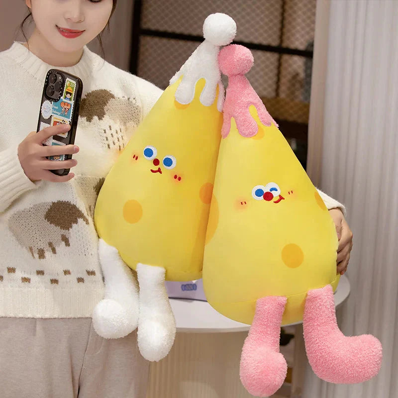 Cheerful Cheese Plushies