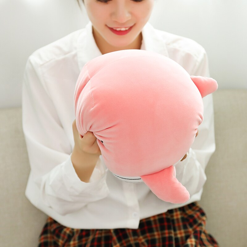 Cheerful Chonky Plumpy Pink Blue Whale