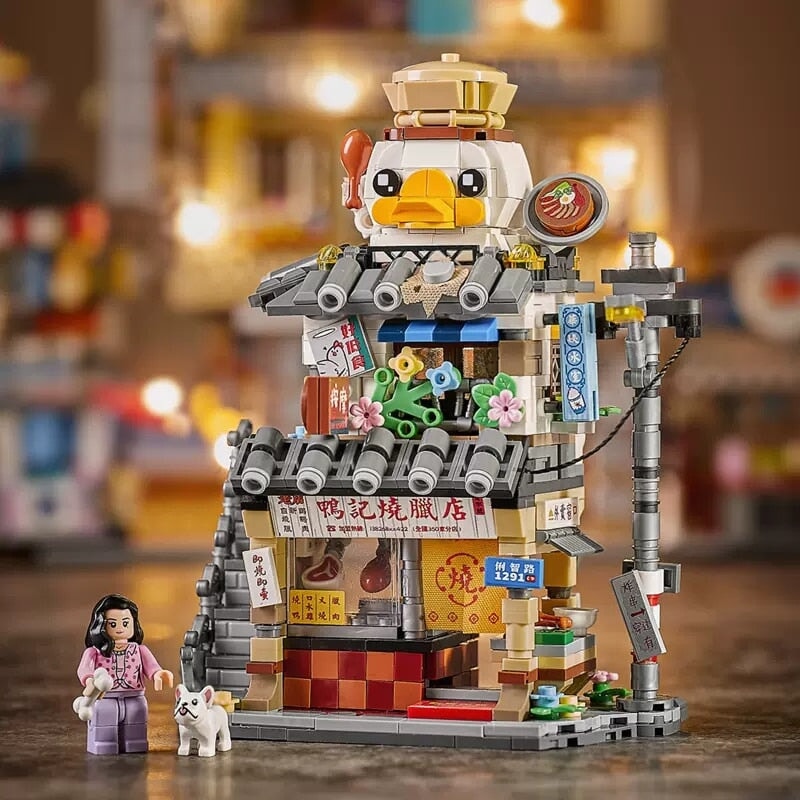 Hong Kong Restaurant Micro Building Blocks