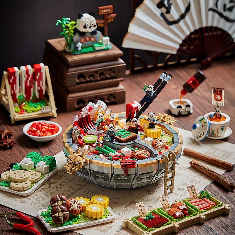 Royal Hot Pot Meal Micro Building Set | NEW