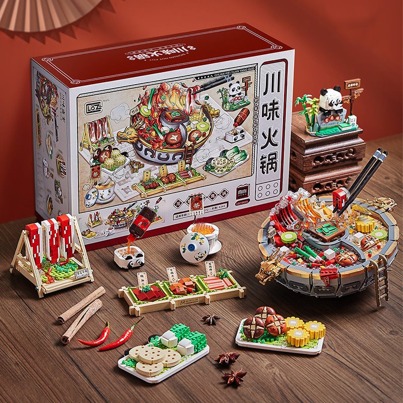Royal Hot Pot Meal Micro Building Set | NEW