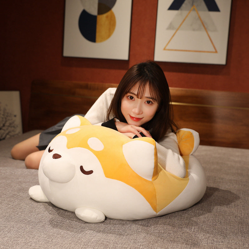 Chonky Cheerful Shiba Inu Squad Plushies