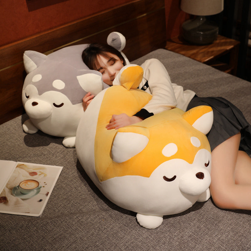 Chonky Cheerful Shiba Inu Squad Plushies