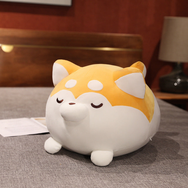 Chonky Cheerful Shiba Inu Squad Plushies