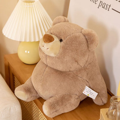 Chonky Fat Bear Panda Polar Bear Plushies