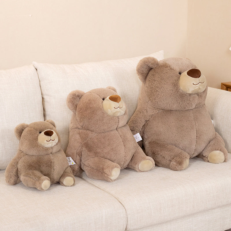 Chonky Fat Bear Panda Polar Bear Plushies