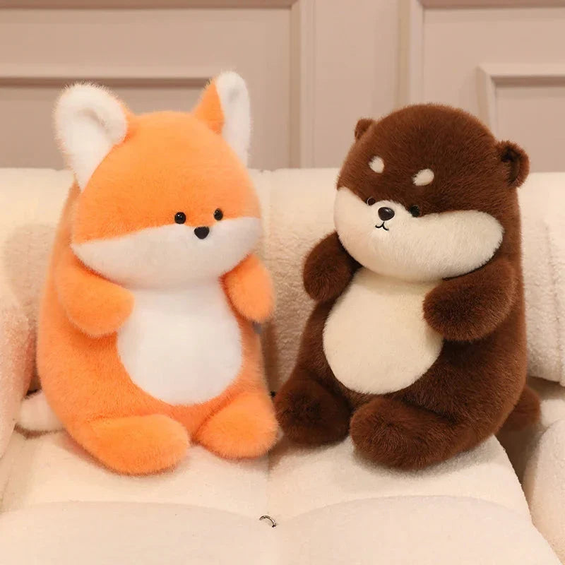 Chonky Fuzzy Animal Plush Friends