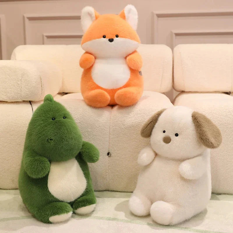 Chonky Fuzzy Animal Plush Friends