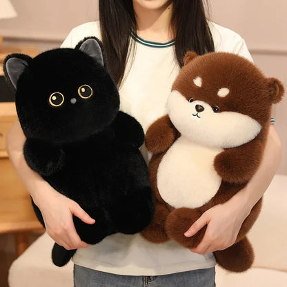 Chonky Fuzzy Animal Plush Friends