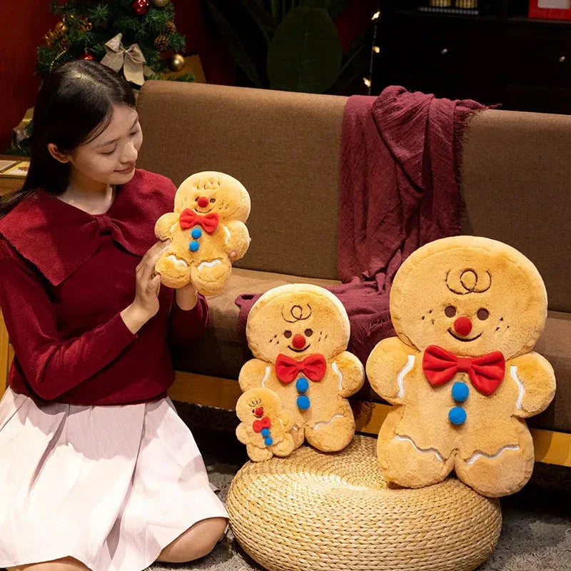 Christmas Gingerbread Man Plushies Collection