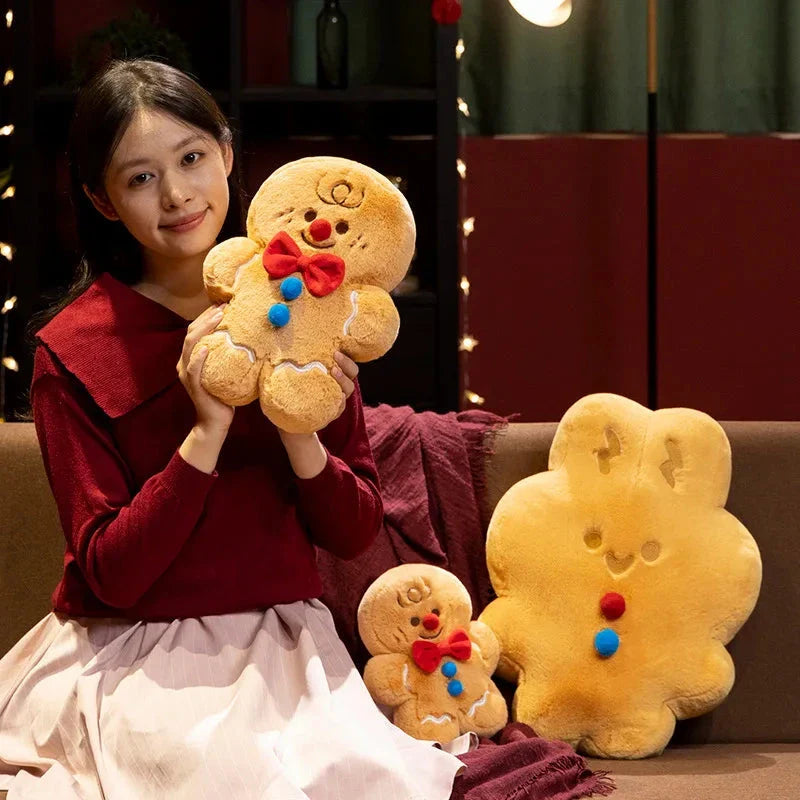 Christmas Gingerbread Man Plushies Collection