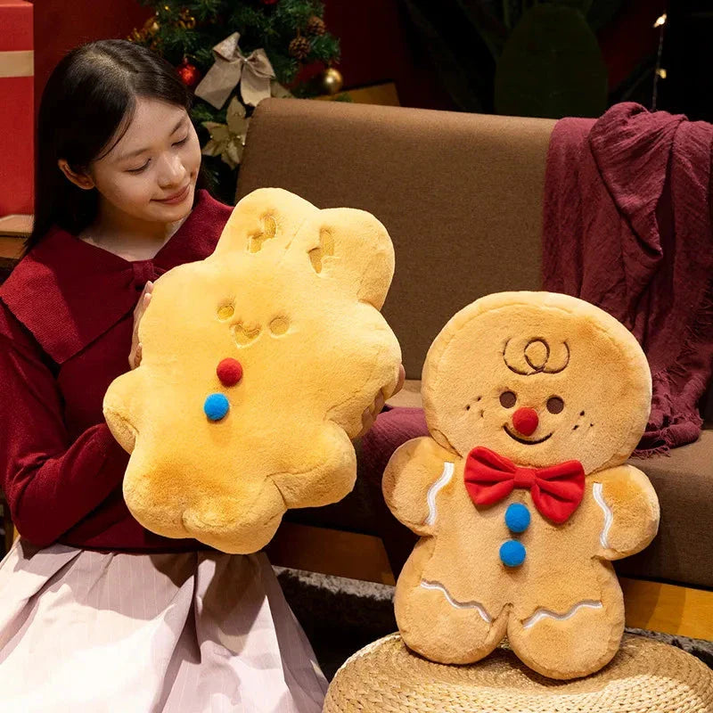 Christmas Gingerbread Man Plushies Collection