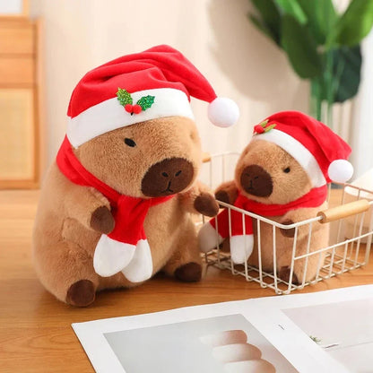 Christmas New Year Baby Capybara Plushies
