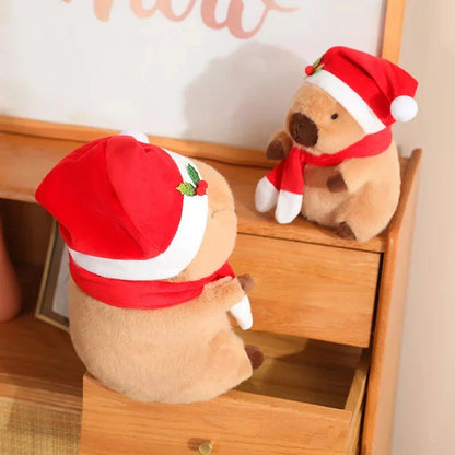 Christmas New Year Baby Capybara Plushies