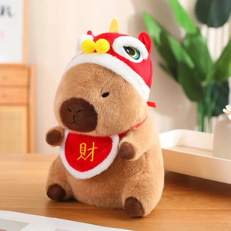 Christmas New Year Baby Capybara Plushies